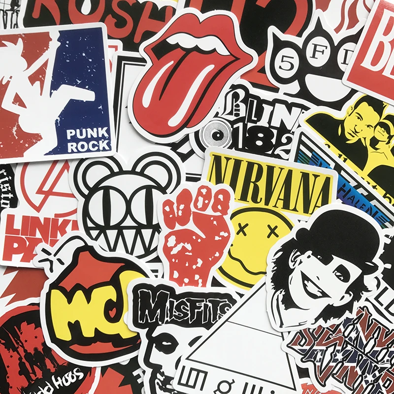 rock band music Stickers 3