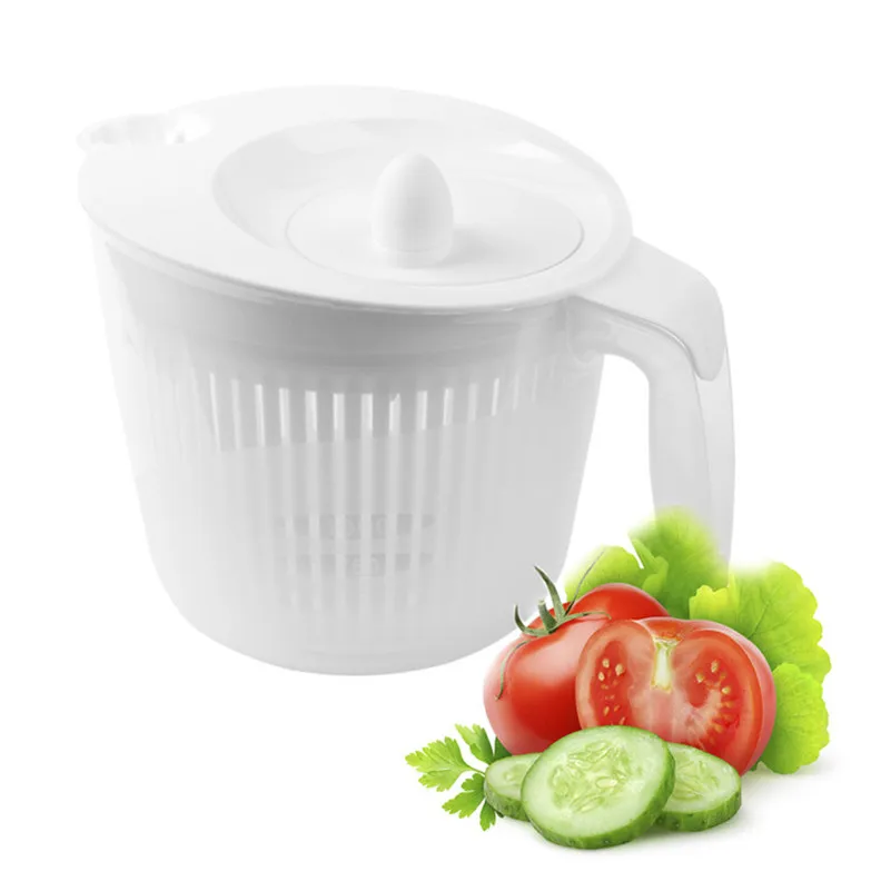 Small swing Collapsible Salad spinner Lettuce Fruit vegetable salad