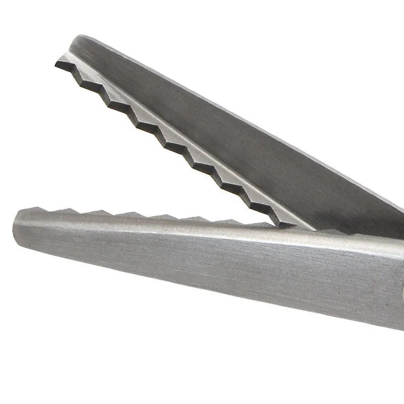 Высокое качество пинкинг ножницы швейная ткань Кожа ремесло обивка портной для Zig-Zag инструмент 3 мм