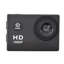 Мини-камера с автоспуском, водонепроницаемая, HD, для подводной охоты, 1080 P, 2,0 дюймов, экран, для дайвинга, 30 м, Водонепроницаемая мини-видеокамера