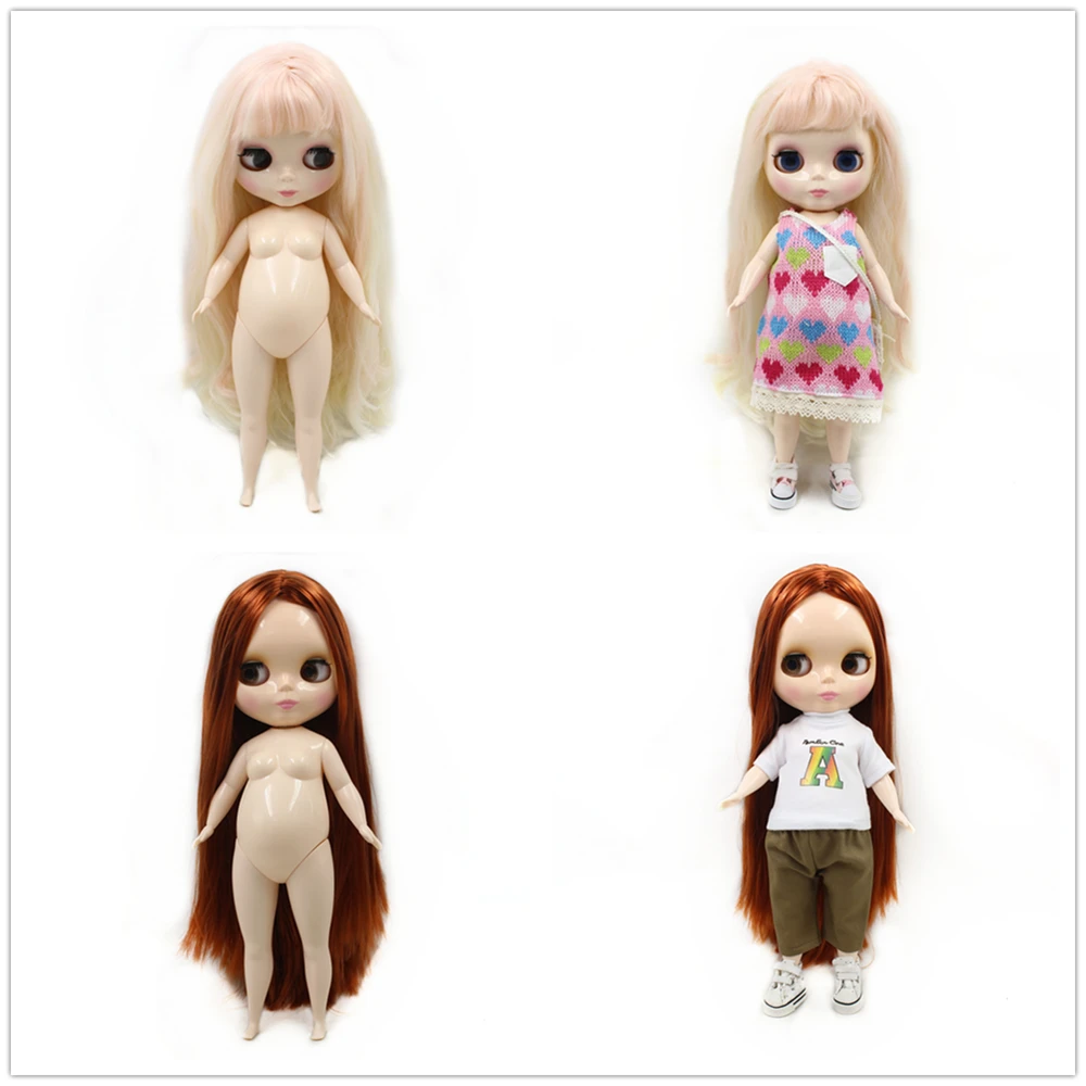 Dream Fairy free shipping Factory Blyth Doll Plump blyth 7 different hair's color Special offer on sale ICY DIY Fashion Toys