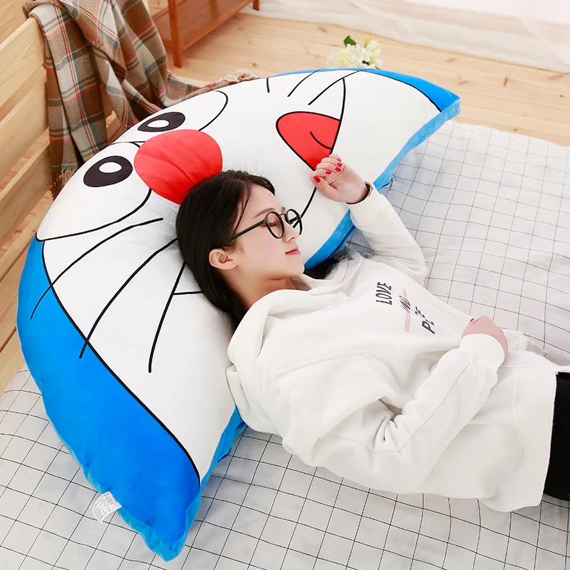 Мультяшные Плюшевые Игрушки Doraemon большая подушка мягкий белый медведь Тоторо