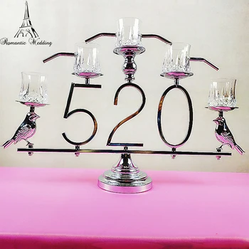 

New 520 Wedding Decoration of Champagne Tower and Candlestick Dual-use