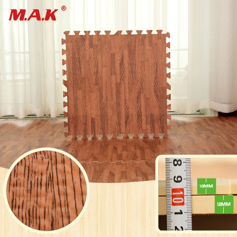 9pcs/lot home floor wood grain play mat carpet exercise gym garage bathroom waterproof rug kid play crawling EVA wood foam mat 9pcs/lot home floor wood grain play mat carpet exercise gym garage bathroom waterproof rug kid play crawling EVA wood foam mat