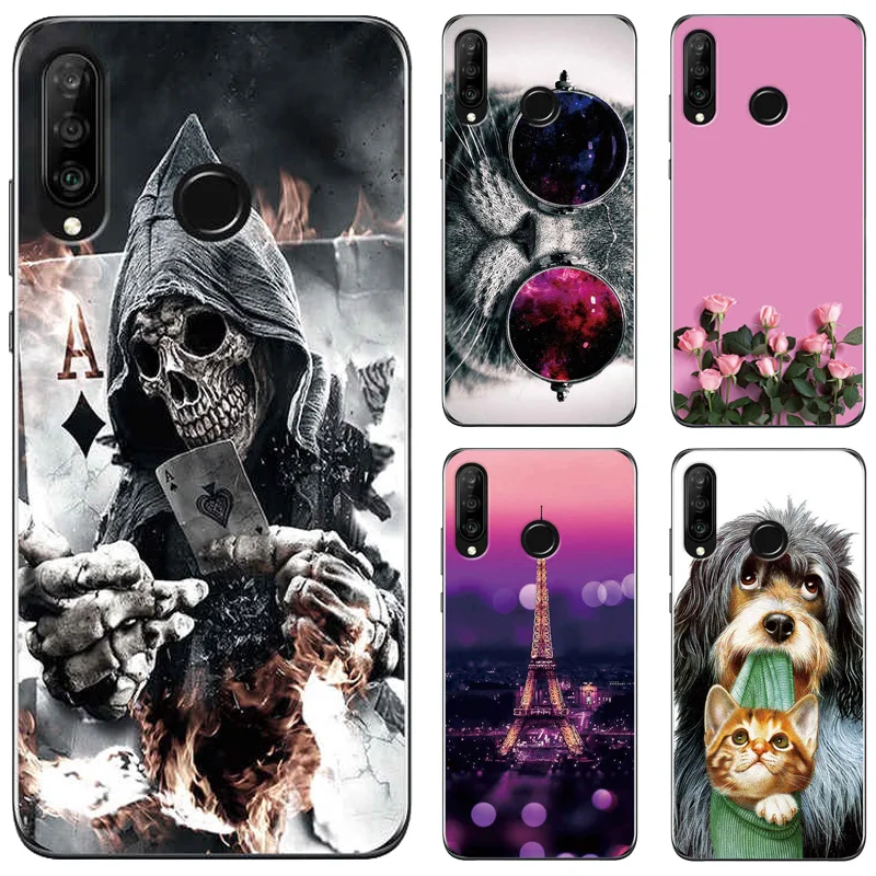 

Case For Huawei P30 Lite Pro Case Patterned TPU Soft Shell Case For Huawei P30 Pro Lite P 30 P30Lite P30Pro Phone Back Cover