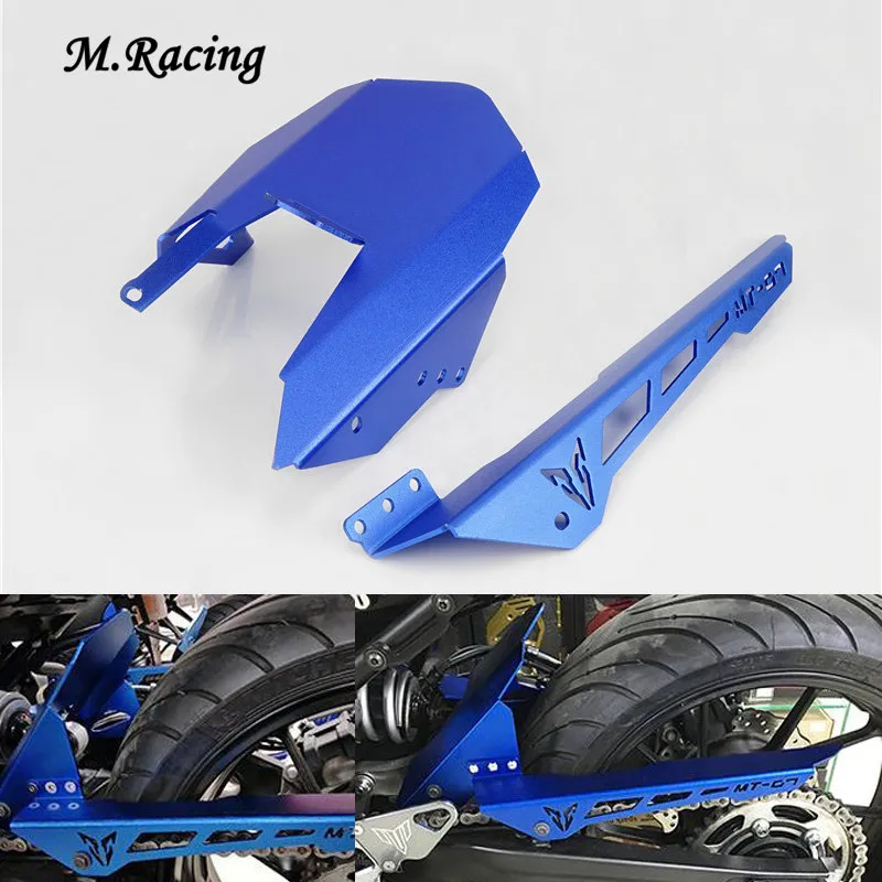 

Motorcycle CNC Aluminum Rear Tire Hugger Chain Guard For MT-07 FZ-07 FZ07 MT07 MT 07 FZ 07