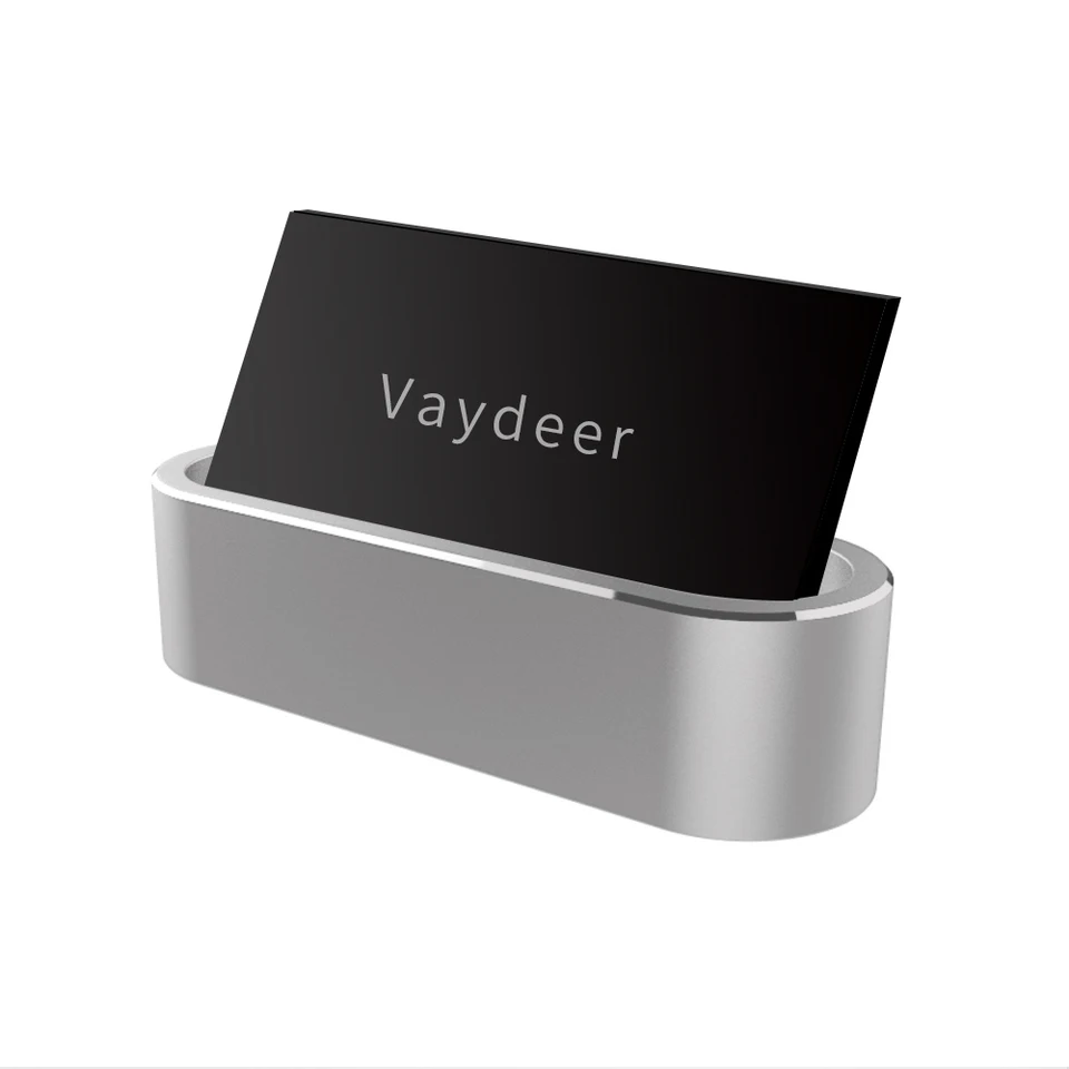 Metal Card Holder Aluminum Display Stand For Id Debit Business Name Gift Card Desktop Organizer Container Box Card Holder Note Holder Aliexpress