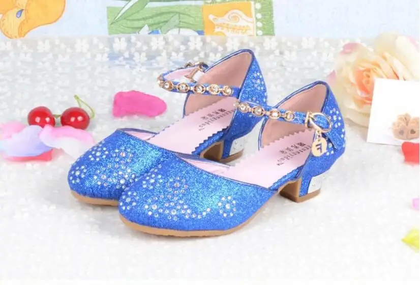 Girls casual leather shoes-11