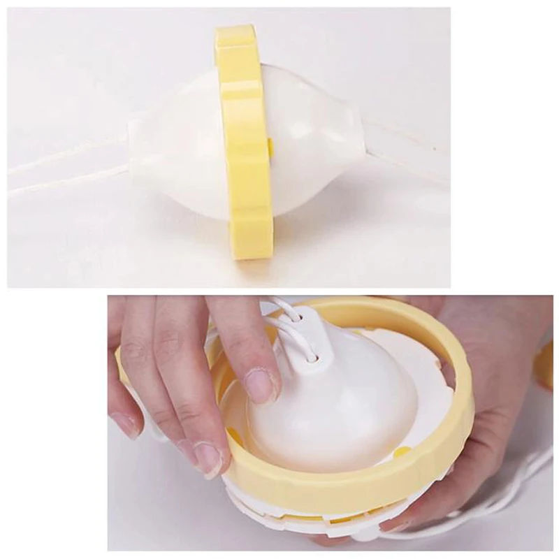High Quality Simple Egg Scrambler Hand Powered In-Shell Shaker Scrambles Without Break Shell
