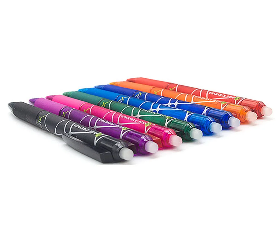 4 шт волшебная ручка стираемая гелевая ручка 0,5 мм 8 цветов заправляемая ручка для студентов канцелярские письменная ручка