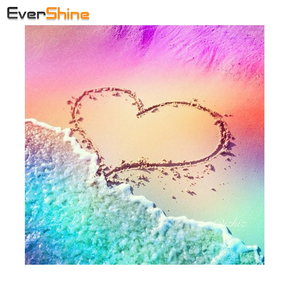 

EverShine,Landscape Diamond Painting Home Decor,Handmade Diamond Embroidery Cross Stitch,Full Square Diamond Mosaic Needlework