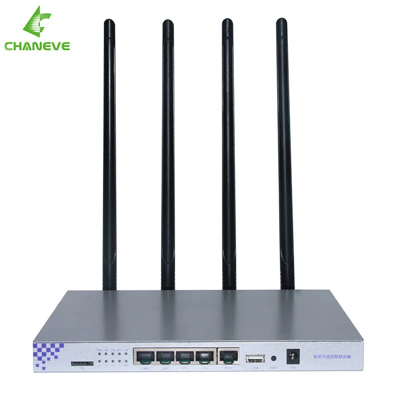 English Version 1200Mbps Roteador MT7620A chipset 802.11AC Smart WiFi Wireless Router 2.4GHz 5GHz Dual Band WiFi Router with USB