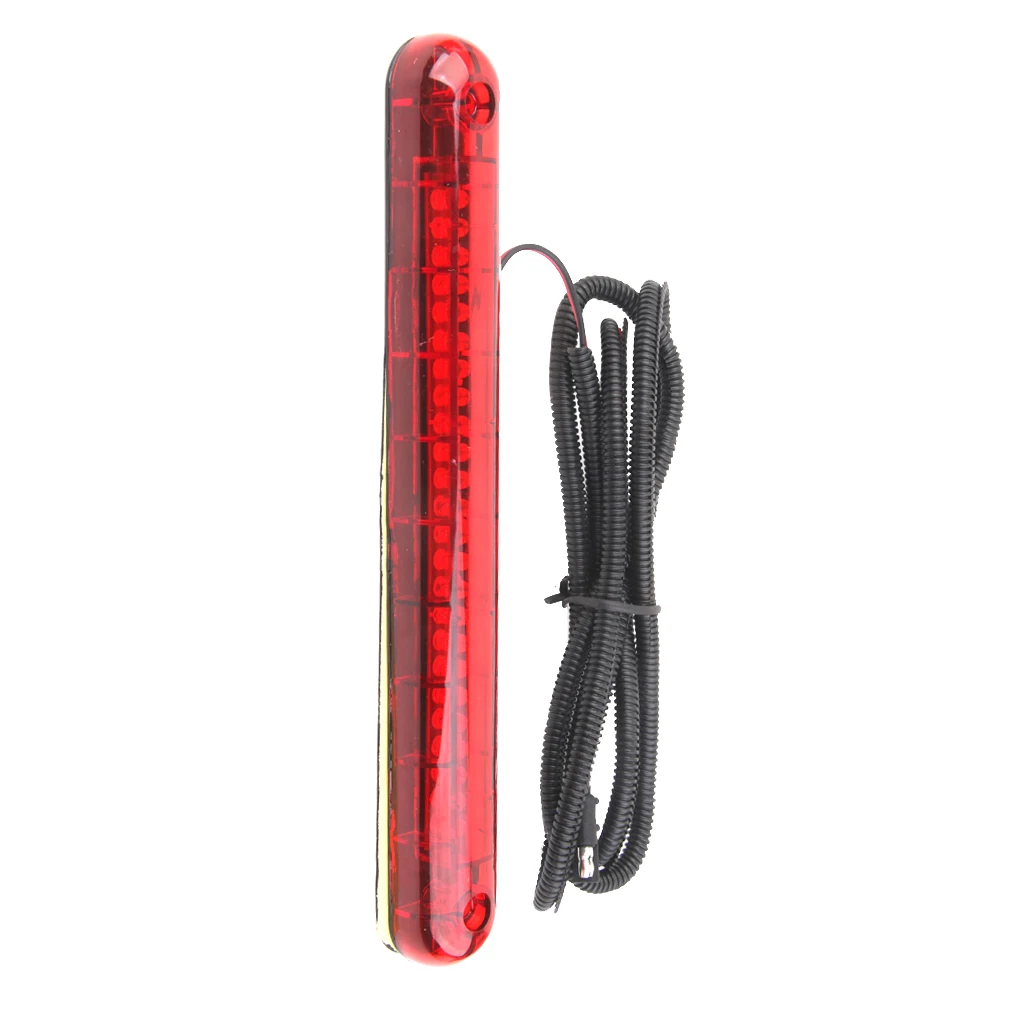Red 24 LED 12V Car High Mount Third 3RD Brake Stop Tail Light Lamp Universal