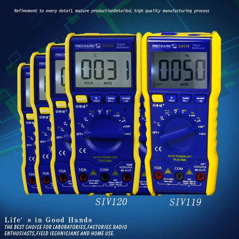 

MECHANIC Ammeter High-precision Intelligent Digit A Multimeter Mini-automatic universal Meter for Mobile Phone Repair