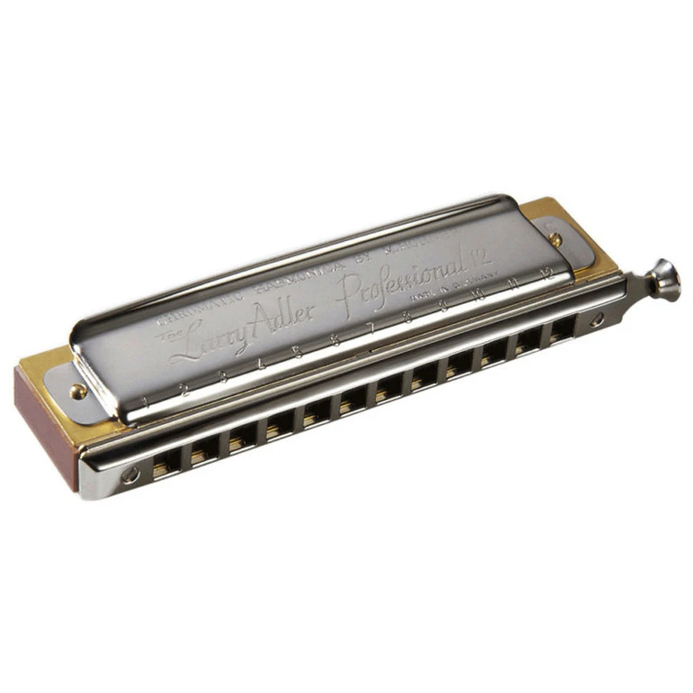 Hohner Larry Adler Professional 12 16 Hole Chromatic font b Harmonica b font Harp Key C