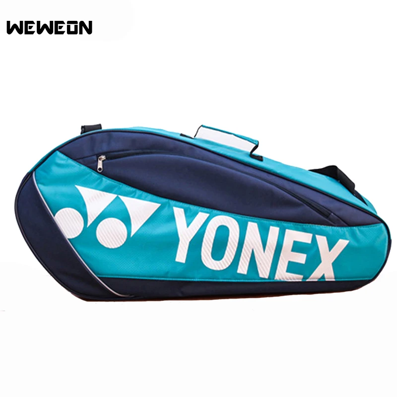 

Quality Large Tennis Bag Badminton Racket Bag 2-4Ps Tennis Racquet Badminton Recaquet Shoulder Bag Training Accessory Backpack
