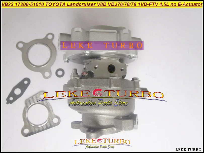 Turbo NO Electronic Actuator RHV4 VB23 17208-51010 17208-51011 For TOYOTA LandCruiser 200 D40 508F 1VDFTV VDJ76 VDJ78 VDJ79 4.5L (4)