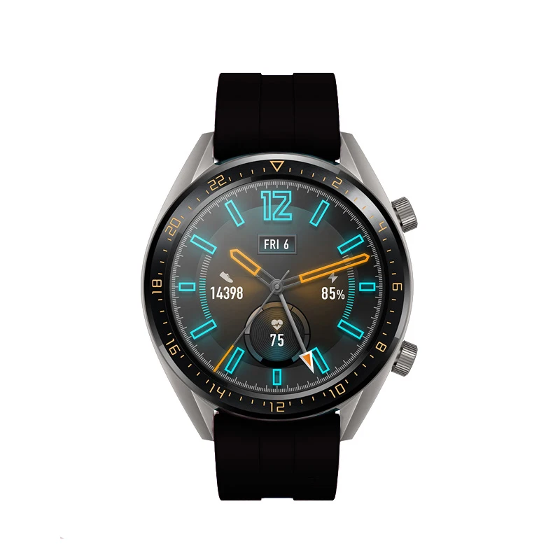 Ремешок силиконовый для Huawei Watch GT2 pro браслет samsung galaxy watch 3 45 мм gear S3 Frontier active 2 22