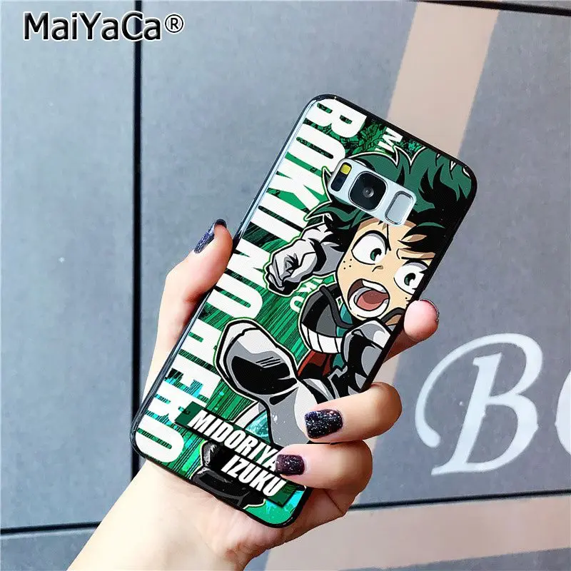 Anime My Hero Academia deku and bakugou 