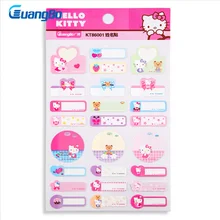 

GUANGBO Hello Kitty Notices Stickers Posted Stickers Sticky Notes Stickers Cute Style Notice Board Office School Planner Sticker