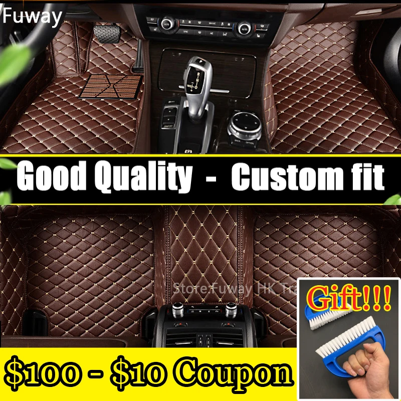 Custom Car Floor Mats Forcar Floor Mat Leather Fit For Fiat 500