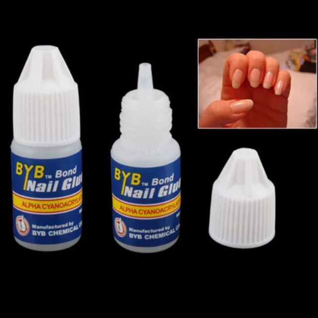 5pcs x 3g Glue Fake Nails Nail Art UV Gel Acrylic False Nails Glue
