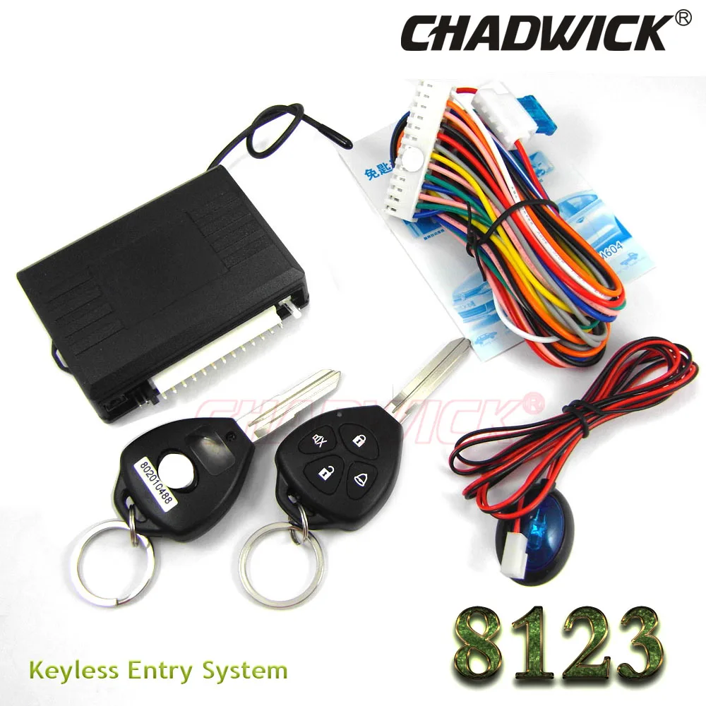 car keys remote blank key Keyless Entry System for Toyota car 12V