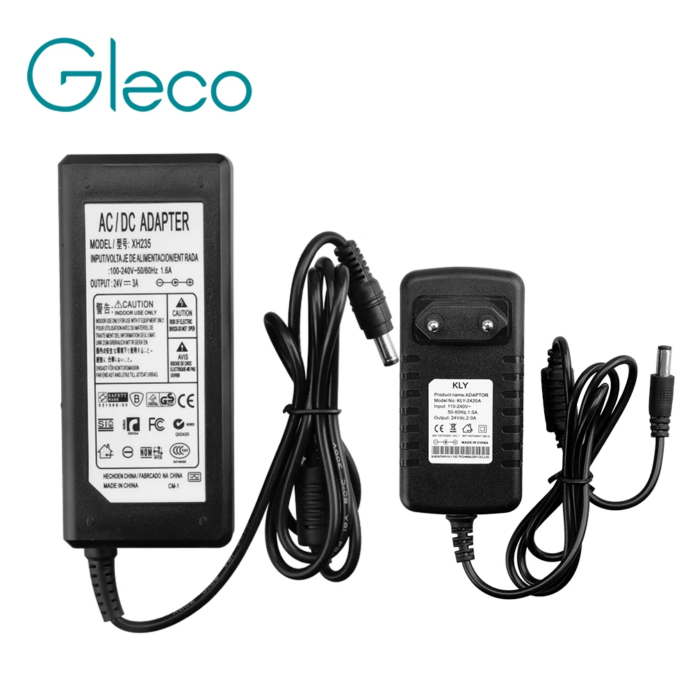 Адаптер питания для светодиодных лент 24 В 1 А 2 3 100 240 переменного тока|led power|led power