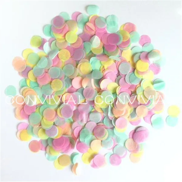 Colorsl1000pcs Бумага конфетти Шарики Свадебные украшения День рождения украшения ребенок душ Mariage вечеринок pa76 - Цвет: 9