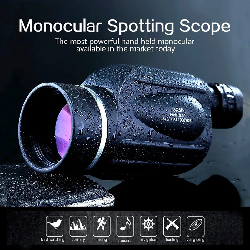 

GOMU distance meter type monocular rangefinder binoculars waterproof telescope outdoor binoculo 114m/1000m 13x50