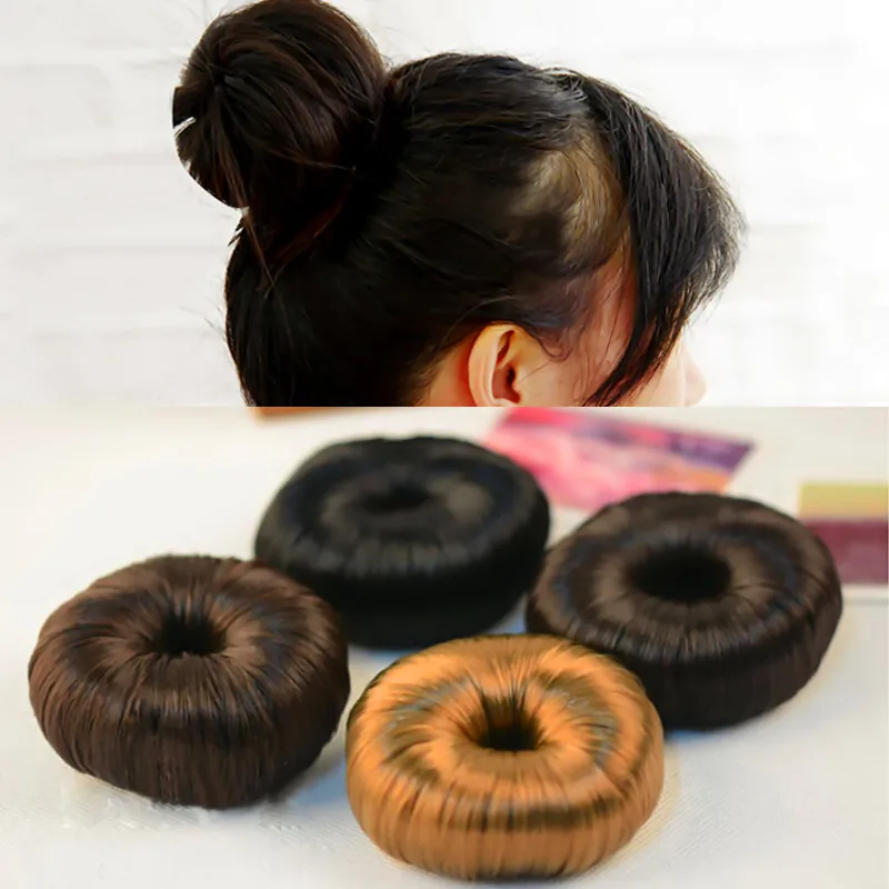 

Hot Sale 4 Colors Choice 1PC Hair Braider Women Hairpiece Donut Hair Styling Accessory Braiding Tools Updo Maker Hair Accesories
