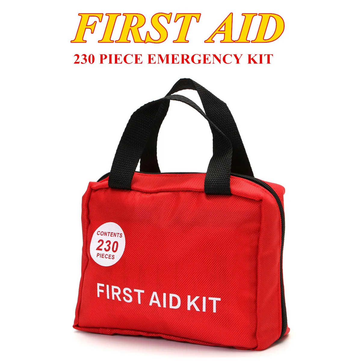 

230 Pieces Outdoor Wilderness Survival Medical Treatment Pack Set Safurance First Aid kit Emergency Set Kit