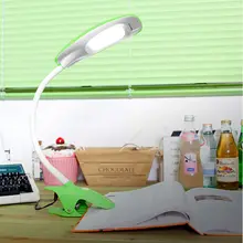 [Seven Neon] Мода 5 Вт 150LM патент дизайн зажим панель с монолитным блоком светодиодов источник света настольная лампа с фиксирующий Зажим светодиодный настольная лампа