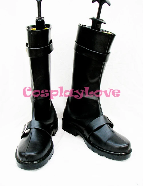 

GINTAMA Gintoki Sakata Black Cosplay Shoes Boots Hand Made For Halloween Christmas Festival CosplayLove