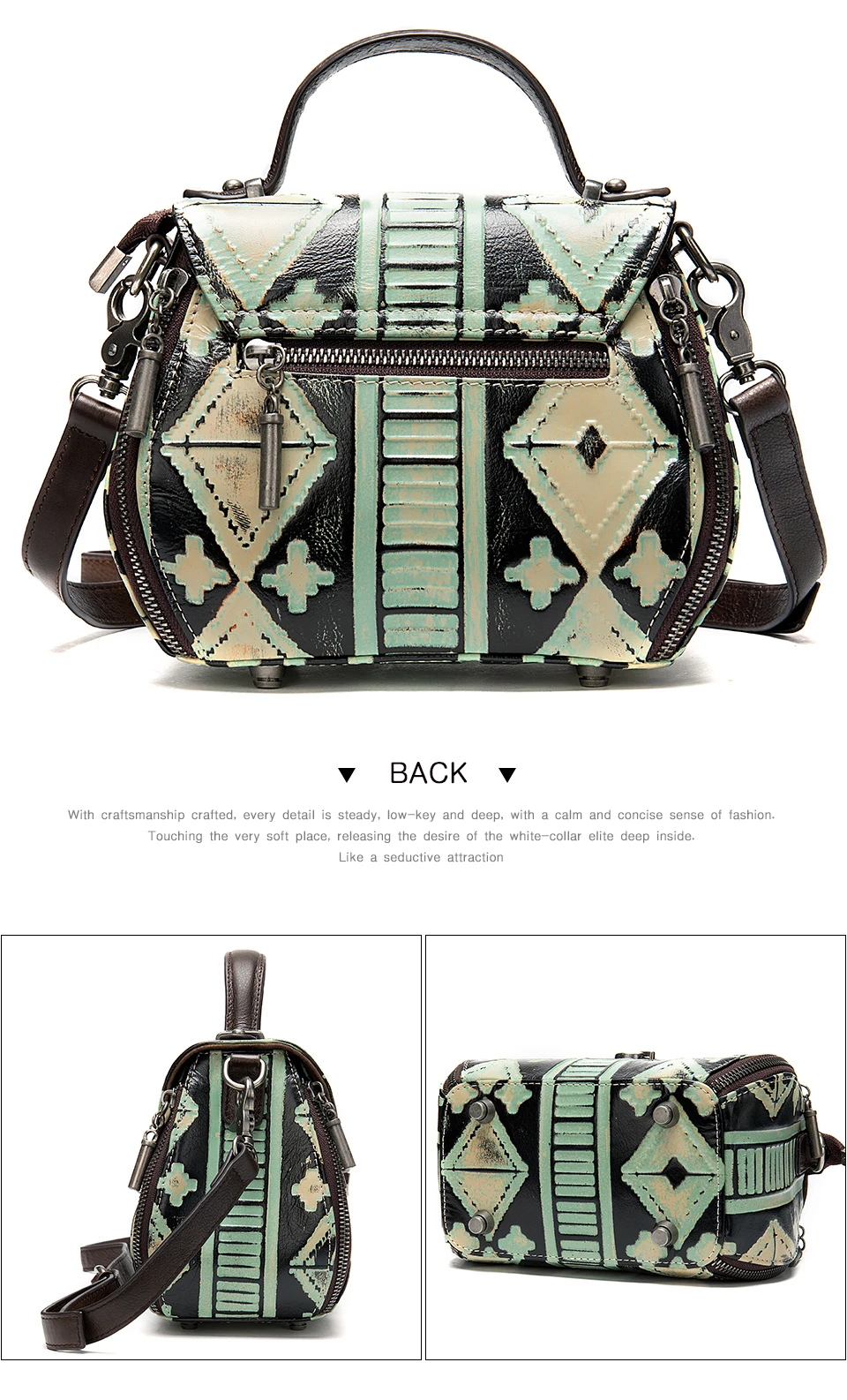 WESTAL women's bags genuine leather luxury handbags women bag designer shoulder bags for women messenger/crossbody bags totes