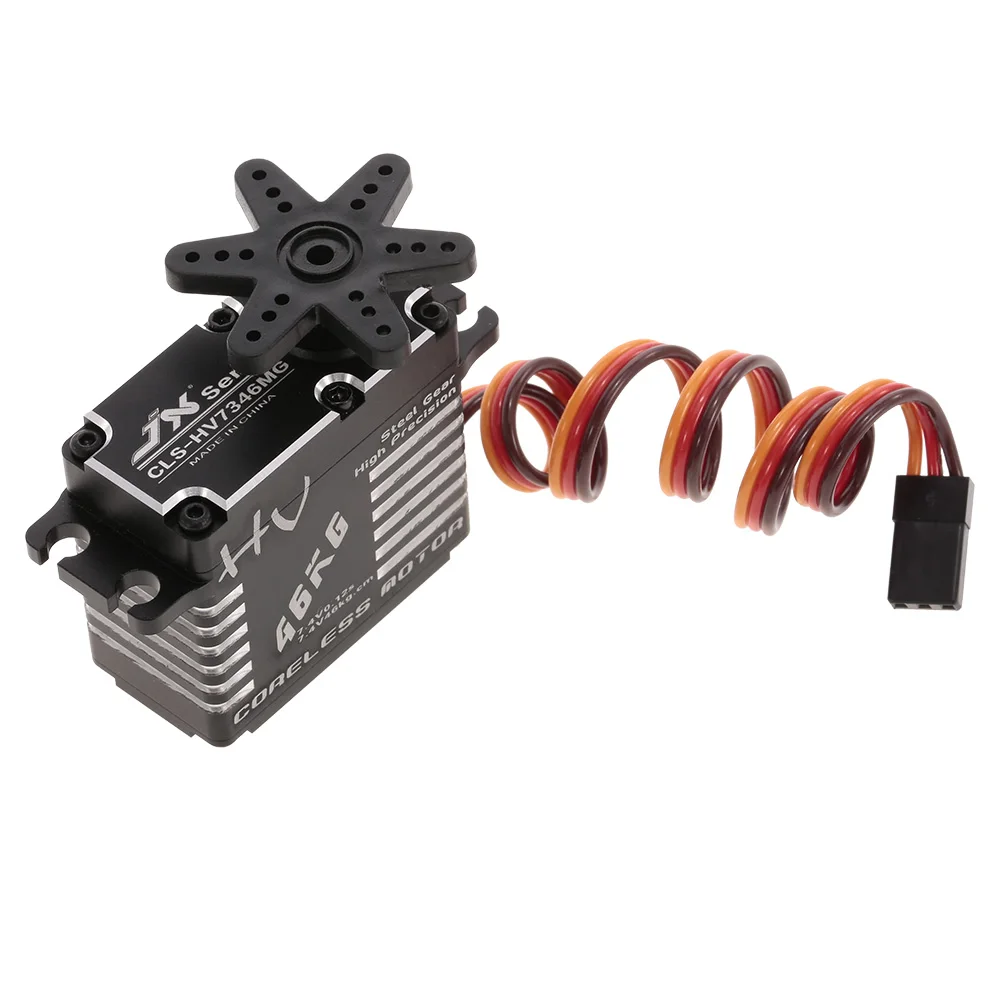

CLS-HV7346MG 46kg Aluminium Coreless Digital Servo for RC Drone Car Helicopter Boat Quadcopter
