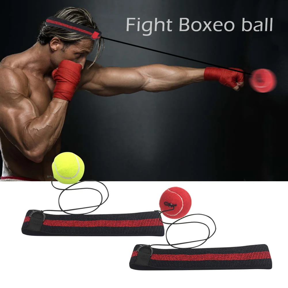 Elasticity Head Band Wearing Boxing Equipment Fight Ball Training Speed