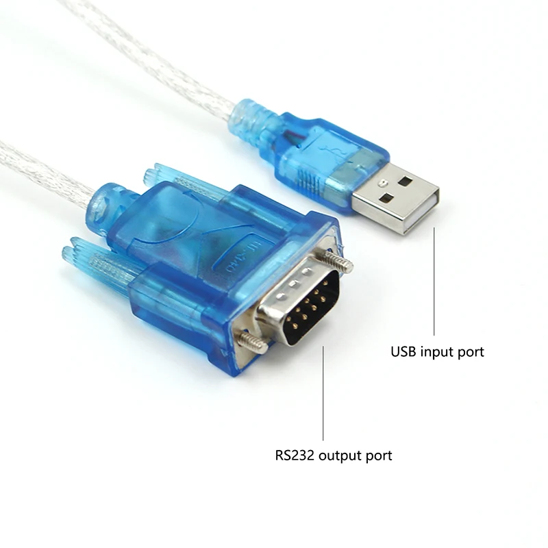 DB-9 RS-232 Adapter Cable Blue 9-Pin 6 USB 2.0 to Serial DB-9 RS-232 Adapter Cable Blue 9-Pin 6 USB 2.0 to Serial