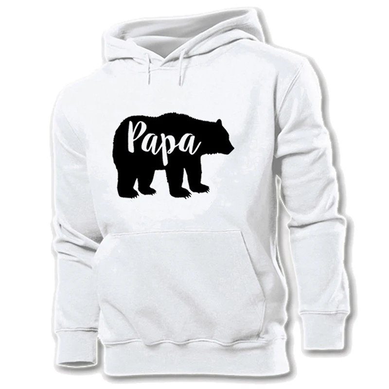 

Brother Sister Papa Bear Super MOM DAD Brother Husband Mario Number Gray White Women's Pattern Hoodie Sweatshirt Hooded Pullover