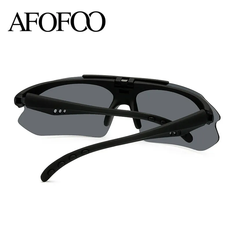 Солнцезащитные очки AFOFOO Мужские поляризационные для вождения с чехлом защитой