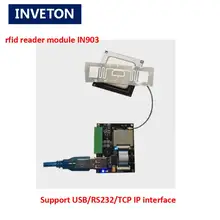 Встроенный микро UHF RFID считыватель модуль Встроенный RFID считыватель PR9200 чип модуля с usb/rs232 интерфейс 2dbi керамика антенна