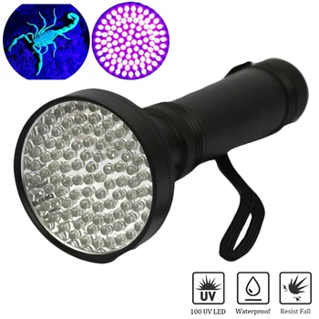 

Uv Led Flashlight Ultra Violet Torch Light Lamp Blacklight Detector for Dog Urine Pet Stains and Bed Bug 51 Leds 395nm