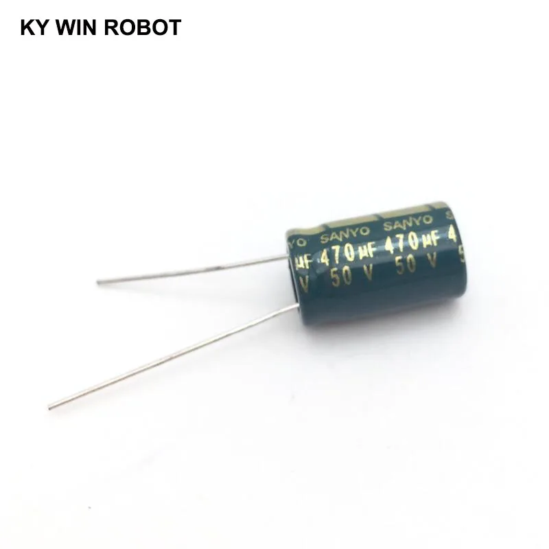 470uf 25V electrolytic capacitor 470U Aluminium radial 20/% 105 deg Pack of 25
