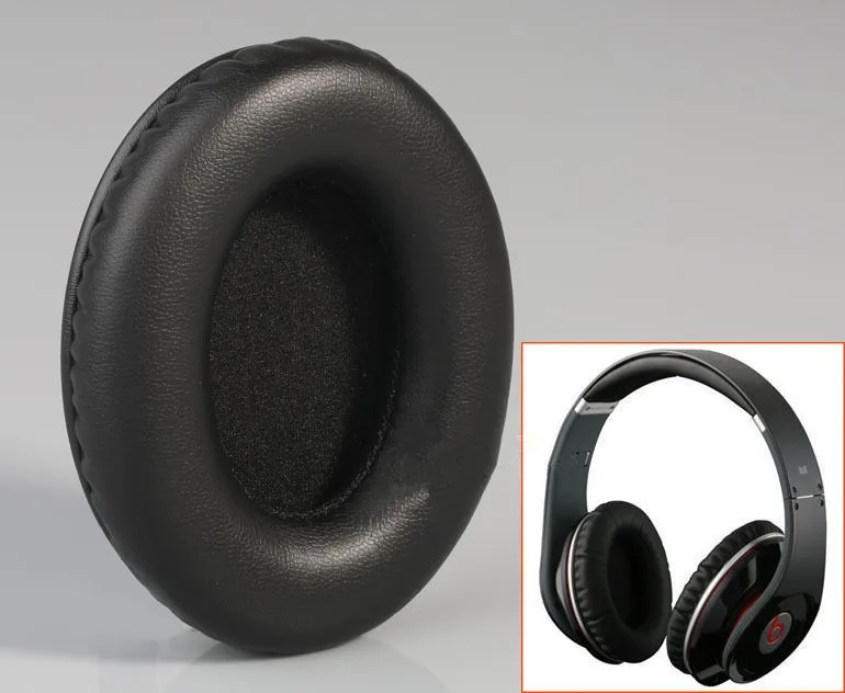 Black Replacement Earpads Ear Pads Cushions for Beats By Dr Dre Studio Headphone