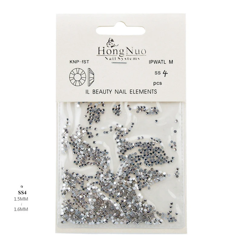 

Design for nail 1440pcs / Bag Czech Imitation Austrian Diamond Micro-Crystal Mini Nail Art Nail broken glass 0109