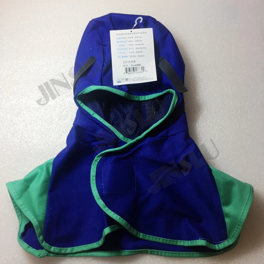 

Full Protective hood Fire Retardant Fabric Welding Cap Blue 23-6680F