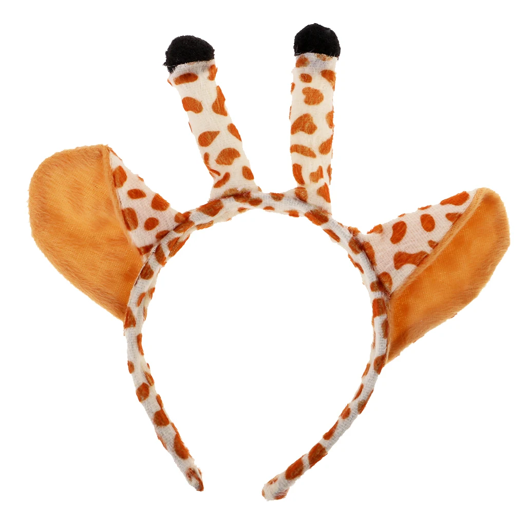 

Animal Costume Giraffe Ears Headband for Kids Adult Cosplay Masquerade Carnival Halloween Party Hairpins