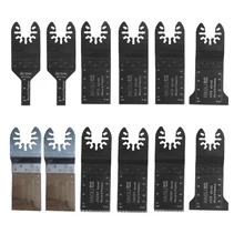 12pcs quick change Oscillating multi tool Saw Blades Accessory for renovator power tools as Fein,Dremel,electric tools