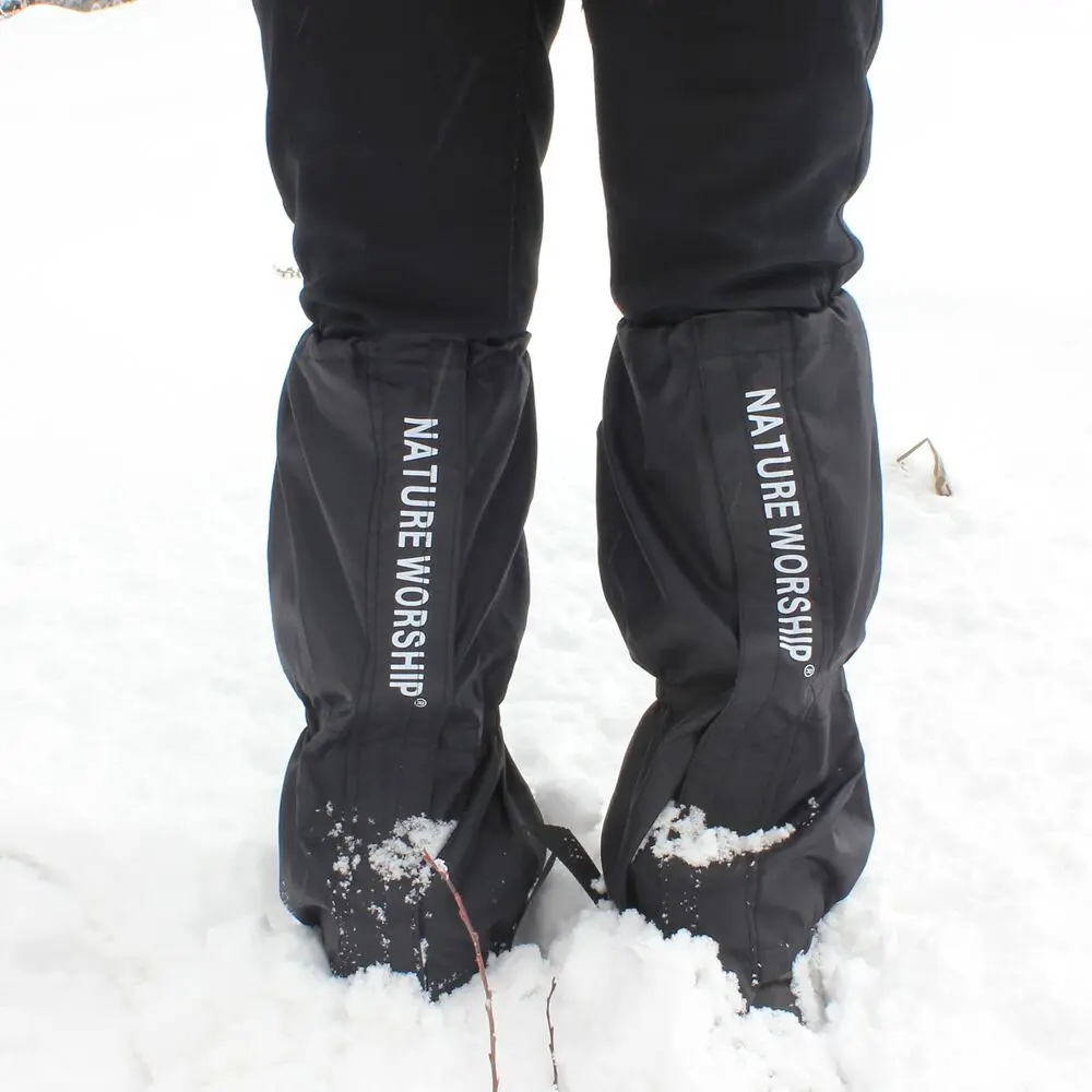 NEW 1 Pair Waterproof Outdoor Hiking Walking Climbing Hunting Snow Legging Gaiters ski gaiters NEW 1 Pair Waterproof Outdoor Hiking Walking Climbing Hunting Snow Legging Gaiters ski gaiters