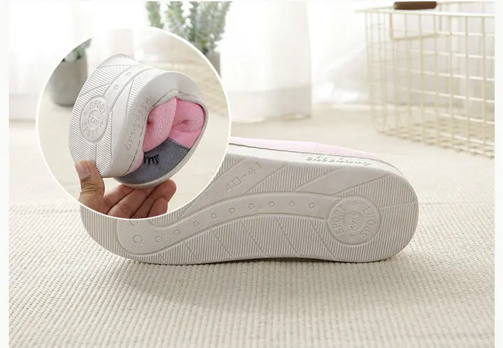 New Soft Sole Anti-slip House Cute Animal Design Slippers Fuzzy Men Woman Slipper For Indoor (5)